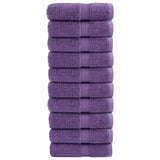 VidaXL Gästehandtücher Solund 10 St. 600 g m² 30x50 cm Lila