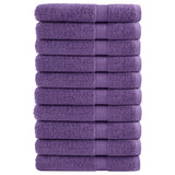 Vidaxx Saunatücher Solund 10 Stück 600 g m² 80x200 cm Lila