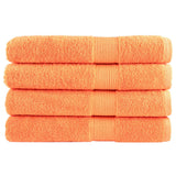 Vidaxx Handtücher Solund 4 Stück 600 g m² 100x200 cm orange