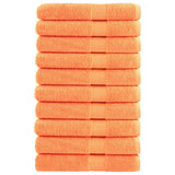 Vidaxx Handtücher Solund 10 Stück 600 g m² 100x200 cm orange