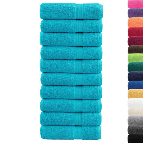 VidaXL Badetücher Solund 10 Stück 600 g m² 100x150 cm