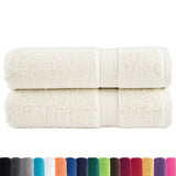 VidaXL Handtücher SOLUND 2 Stk. 600 g m² 50x100 cm creme