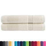 Vidaxx Handtücher Solund 2 Stück 600 g m² 100x200 cm Creme