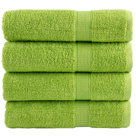 VidaXL Badetücher Solund 4 Stück 600 g m² 100x150 cm