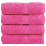 VidaXL Gästetücher SOLUND 4 Stk. 600 g m² 30x30 cm rosa