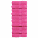 Vidaxx Premium Waschlappen Solund 10 Stück rosa 30x30 cm 600 g m²