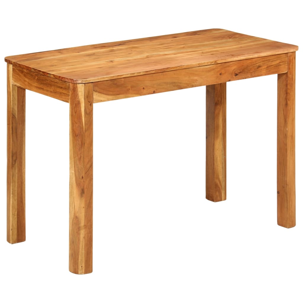 Vidaxl eettafel 110x55x76 cm massief acaciahout