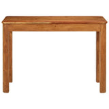 Vidaxl eettafel 110x55x76 cm massief acaciahout