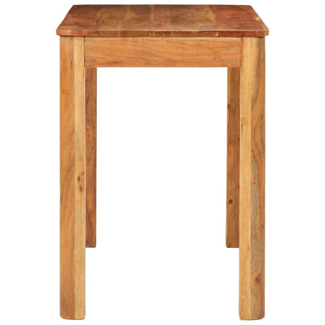 Vidaxl eettafel 110x55x76 cm massief acaciahout