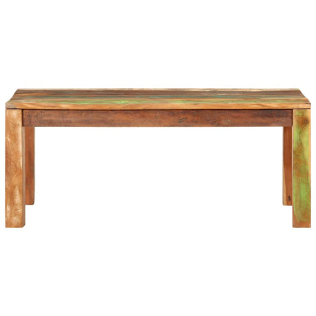 Vidaxl salontafel 110x55x40 cm massief gerecycled hout