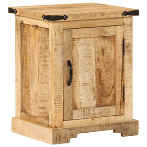 Vidaxl nachtkastje 40x35x50 cm massief mangohout