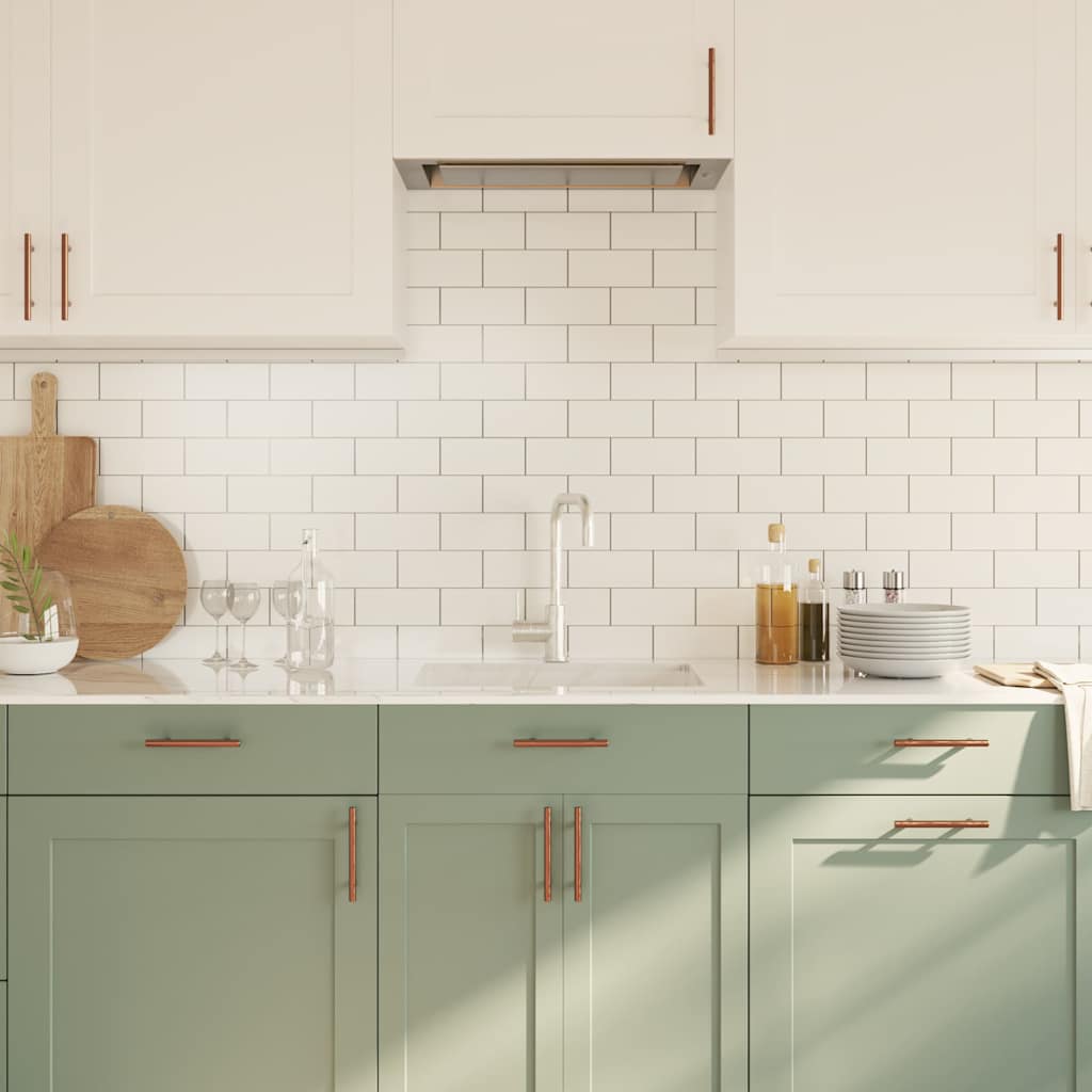 VidaXL Griffe 20 Stück 96 mm Edelstahl bronzefarben