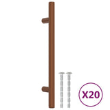Vidaxx Griffe 20 Stück 160 mm Edelstahl bronzefarben