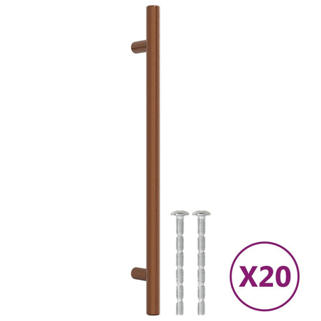 VidaXL Griffe 20 Stück 192 mm Edelstahl bronzefarben