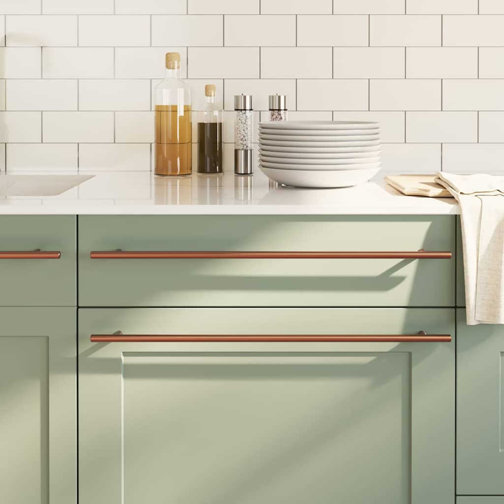 VidaXL Griffe 20 Stück 480 mm Edelstahl bronzefarben