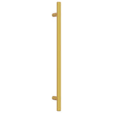 VidaXL Griffe 10 Stk. 224 mm Edelstahl goldfarben