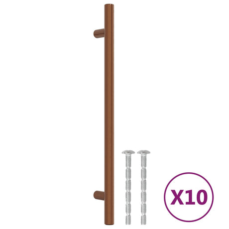 VidaXL Griffe 10 Stück 192 mm Edelstahl bronzefarben