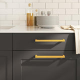 VidaXL Griffe 20 Stk. 224 mm Edelstahl goldfarben