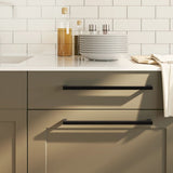 VidaXL Griffe 20 Stk. 320 mm Edelstahl schwarz