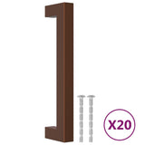 VidaXL Griffe 20 Stück 128 mm Edelstahl bronzefarben