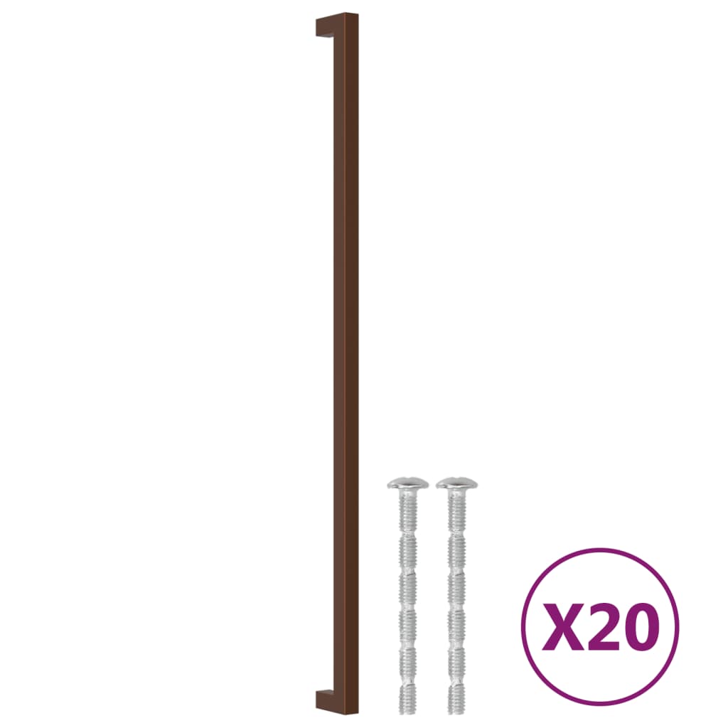 VidaXL Griffe 20 Stk. 480 mm Edelstahl bronzefarben