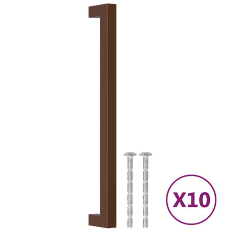 VidaXL Griffe 10 Stück 224 mm Edelstahl bronzefarben