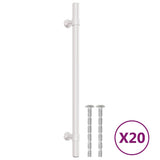 VidaXL Griffe 20 Stück 192 mm Edelstahl silberfarben
