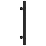 VidaXL Griffe 20 Stk. 128 mm Edelstahl schwarz