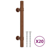 VidaXL Griffe 20 Stück 96 mm Edelstahl bronzefarben