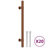 VidaXL Griffe 20 Stück 160 mm Edelstahl bronzefarben