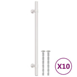 VidaXL Griffe 10 Stück 192 mm Edelstahl silberfarben
