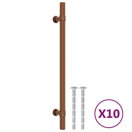 VidaXL Griffe 10 Stück 192 mm Edelstahl bronzefarben