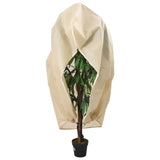 Vidaxxl Pflanzenabdeckungen mit Reißverschluss 70 g m² 3,93 x 3,5 m