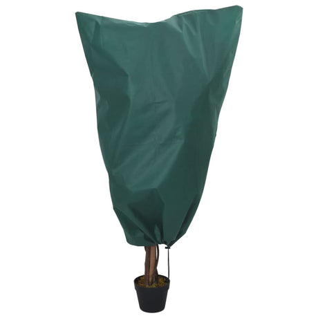 VidaXL Vlieshüllen für Pflanzen mit Kordelzug 4 Stück 70 g m² 0,8x0,8 m
