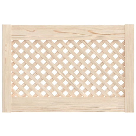 Vidaxx Schranktüren mit Lamellen 2 Stück 59,5x39,5 cm massives Kiefernholz