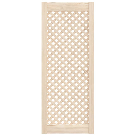 VidaXL Schranktüren mit Lamellen, 2 Stück, 39,5 x 99 cm, massives Kiefernholz
