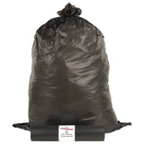 VidaXL Müllsäcke 250 Stück 120 l schwarz