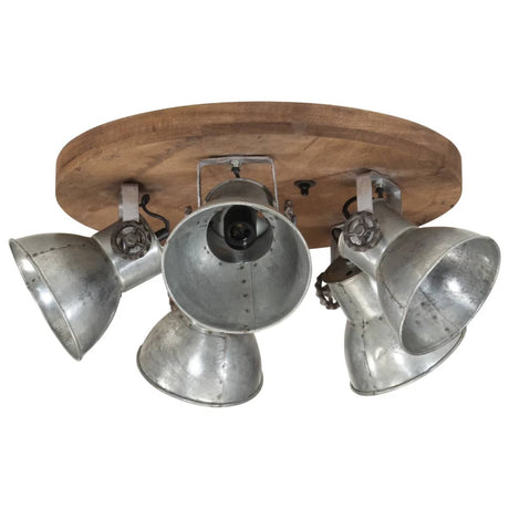 Vidaxx Deckenleuchte 25 W E27 50x50x25 cm Vintage Silber