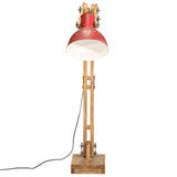 VidaXL Stehleuchte 25 W E27 33x25x130-150 cm verwittertes Rot