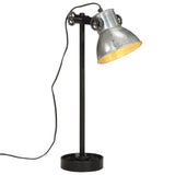 Vidaxx Schreibtischlampe 25 W E27 15x15x55 cm Vintage Silber