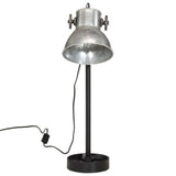 Vidaxx Schreibtischlampe 25 W E27 15x15x55 cm Vintage Silber
