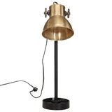 Vidaxx Schreibtischlampe 25 W E27 15x15x55 cm Messing antik
