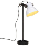 Vidaxx Schreibtischlampe 25 W E27 15x15x55 cm weiß
