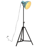 Vidaxxl Stehleuchte 25 W E27 61 x 61 x 90 150 cm verwittertes Blau