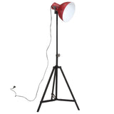 Vidaxxl Stehleuchte 25 W E27 61 x 61 x 90 150 cm verwittertes Rot