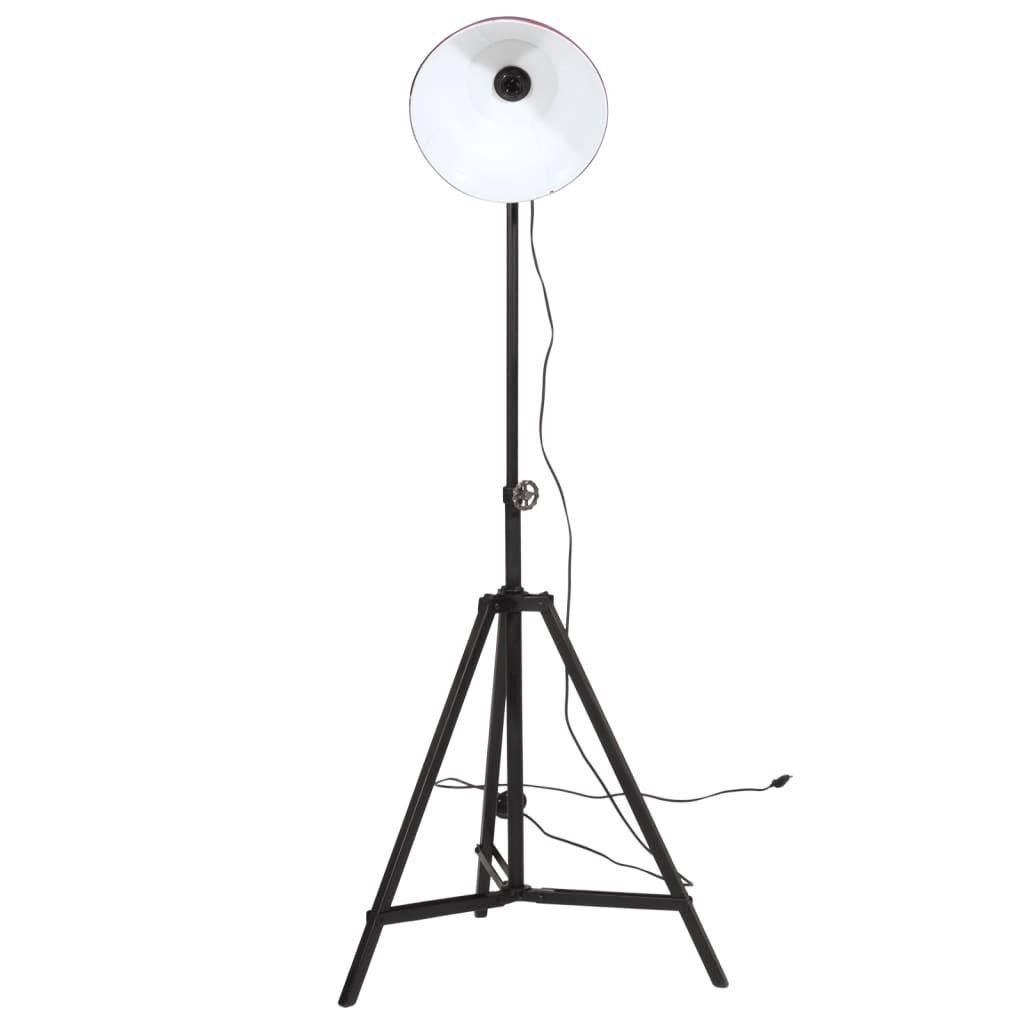 Vidaxxl Stehleuchte 25 W E27 61 x 61 x 90 150 cm verwittertes Rot