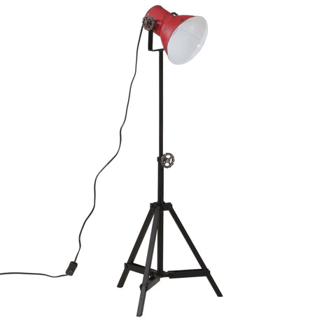 Vidaxxl Stehleuchte 25 W E27 35x35x65 95 cm verwittertes Rot