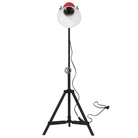 Vidaxxl Stehleuchte 25 W E27 35x35x65 95 cm verwittertes Rot