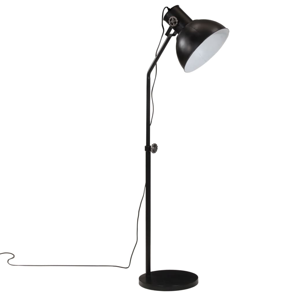 Vidaxxl Stehleuchte 25 W E27 30x30x90-150 cm schwarz