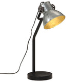 Vidaxx Schreibtischlampe 25 W E27 17x17x60 cm Vintage Silber
